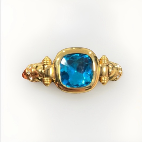 Vintage Joan Rivers interchangeable stones bracelet - Picture 8 of 9